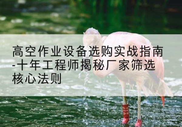 屯留剪叉式升降机厂家-高空作业设备选购实战指南-十年工程师揭秘厂家筛选核心法则